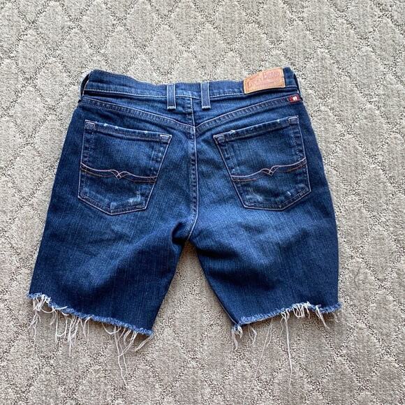 Lucky Brand stark sweet n low jean shorts coastal beach summer - Picture 4 of 4